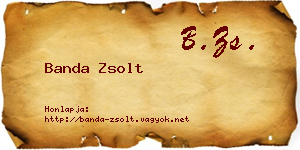 Banda Zsolt névjegykártya